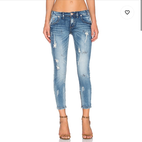 One Teaspoon Denim - One X OneTeaspoon Freebird Destroyed Denim Sz 29